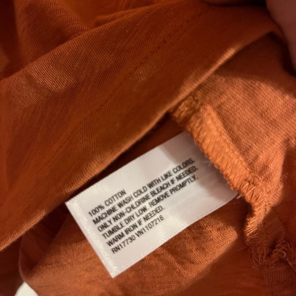 Goodfellow & Co Orange Polo Shirt Casual Style - Picture 4 of 5